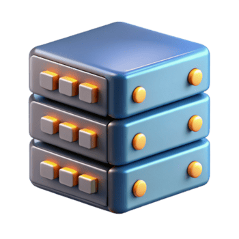 radiante romântico renascimento uma servidor prateleira com piscando luzes. não fundo com transparente fundo. original png