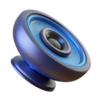 enchanting rare A levitating speaker. NO BACKGROUND with Transparent Background. png