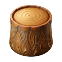 breathtaking nordic Cross-section of a tree trunk NO BACKGROUND with Transparent Background. gallery standard png