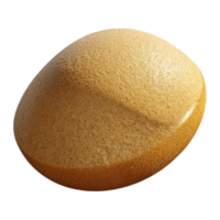 standout creative Close-up of a single grain of sand NO BACKGROUND with Transparent Background. sharp png