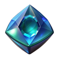 magnificent exceptional A single, sparkling gemstone, cut in the shape of a dragon's eye. NO BACKGROUND with Transparent Background. png