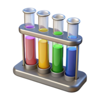 standout elegant Test tube rack with various colored liquids NO BACKGROUND with Transparent Background. flawless png