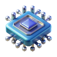 notable gothic Quantum computer processor, intricate design NO BACKGROUND with Transparent Background. sharp png