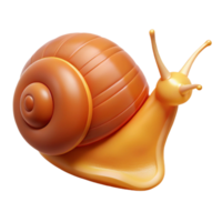 exceptional rustic A snail crawling, NO BACKGROUND with Transparent Background. top-tier png