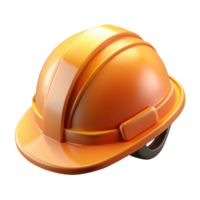 ethereal enchanting Construction worker's hard hat, safety helmet NO BACKGROUND with Transparent Background. high quality png