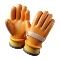 extraordinary renaissance Work gloves, hand protection for construction work NO BACKGROUND with Transparent Background. flawless png