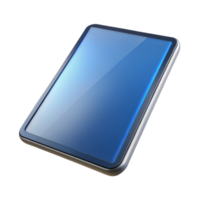 hypnotic gothic A tablet device, sleek and modern, NO BACKGROUND with Transparent Background. masterfully captured png