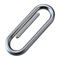 fascinating victorian A paperclip, standard silver, NO BACKGROUND with Transparent Background. original png