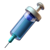 impressive whimsical geometric A syringe, filled with clear liquid, NO BACKGROUND with Transparent Background. sharp png