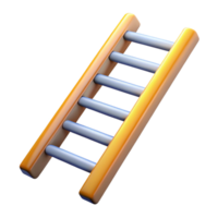 impressive passionate impressionist Ladder extension type, NO BACKGROUND with Transparent Background. precision png