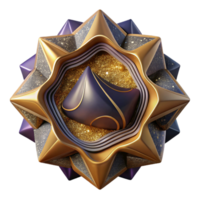 dramatic classic Abstract Shape with Geometric Pattern Isolated genuine png