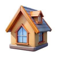 exquisite acclaimed Dormer window, gable roof, NO BACKGROUND with Transparent Background. png