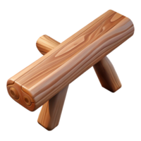 enchanting playful elegant Wooden beam, rustic, NO BACKGROUND with Transparent Background. luxury png