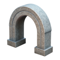 exquisite memorable Keystone, granite, arched, NO BACKGROUND with Transparent Background. png