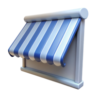 extraordinary distinctive Window awning, striped, NO BACKGROUND with Transparent Background. png