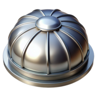 extraordinary memorable Roof vent, metal, circular, NO BACKGROUND with Transparent Background. png
