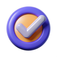 energetic beautiful A stylized, abstract icon with a checkmark. NO BACKGROUND with Transparent Background. top-tier png
