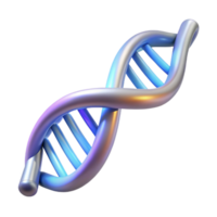 glorious playful avant-garde A DNA double helix, glowing with an inner light. NO BACKGROUND with Transparent Background. top-tier png