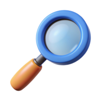 hypnotic whimsical creative A magnifying glass. NO BACKGROUND with Transparent Background. authentic png
