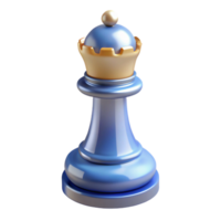 elegant exemplary A chess piece, the king. NO BACKGROUND with Transparent Background. png