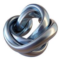 energetic alluring A twisting, ribbon-like form made of liquid metal. NO BACKGROUND with Transparent Background. studio quality png