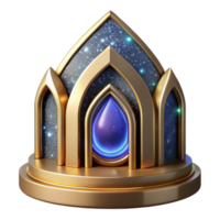 elegant artistic Architectural Detail Iconography Cutout with Perspective View png