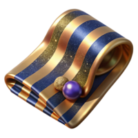 extraordinary artistic Beach Towel with Stripes and Shadow Transparent Background png