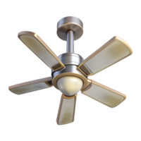 exquisite art deco Architectural sketch of a ceiling fan NO BACKGROUND with Transparent Background. sharp png