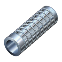 immaculate romantic elegant Technical drawing of a steel rebar NO BACKGROUND with Transparent Background. exclusive png