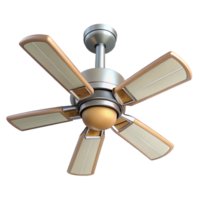 imaculado surreal arquitetônico esboço do uma teto ventilador não fundo com transparente fundo. precisão png