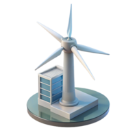 requintado notável arquitetônico esboço do uma vento turbina torre não fundo com transparente fundo. png