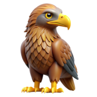 extraordinary dramatic tropical An eagle, golden eagle, NO BACKGROUND with Transparent Background. fine detail png