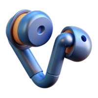 elegant remarkable Wireless earbuds with noise cancellation NO BACKGROUND with Transparent Background. png
