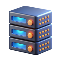 ethereal glorious Server rack with blinking lights NO BACKGROUND with Transparent Background. masterfully captured png
