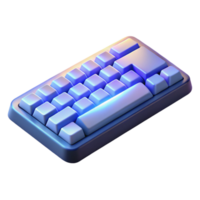 exceptional renaissance Wireless keyboard with backlight NO BACKGROUND with Transparent Background. elite png