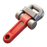 impressive whimsical vintage Plumbing pipe wrench, NO BACKGROUND with Transparent Background. top-tier png