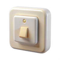 inspired bohemian Light switch, white, NO BACKGROUND with Transparent Background. original png