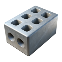 glorious unforgettable Cinder block, gray, NO BACKGROUND with Transparent Background. png