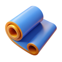 exemplary artistic Roll of wallpaper, NO BACKGROUND with Transparent Background. artisan png