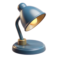 hypnotic nordic Lamp, modern, table lamp, NO BACKGROUND with Transparent Background. 8K png