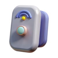 immaculate victorian Doorbell, wireless, NO BACKGROUND with Transparent Background. gallery standard png