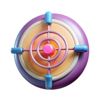 exceptional urban Holographic targeting system with crosshairs and markers NO BACKGROUND with Transparent Background. original png