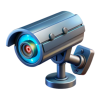 extraordinary sought-after Futuristic security camera with laser targeting system NO BACKGROUND with Transparent Background. png