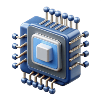 fascinant remarquable artificiel intelligence ordinateur coeur avec complexe circuits non Contexte avec transparent Contexte. png