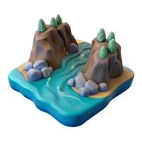 inspired bohemian Styx River, river in the Underworld. NO BACKGROUND with Transparent Background. elite png