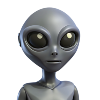 impressive rustic Alien, grey, NO BACKGROUND with Transparent Background. precision png