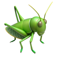 exquisite minimalist A grasshopper, NO BACKGROUND with Transparent Background. precision png