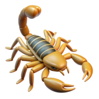 gorgeous notable A scorpion, NO BACKGROUND with Transparent Background. png