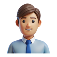 glorious urban Businessman in a tie, NO BACKGROUND with Transparent Background. refined png