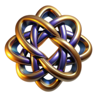 impressive classic Celtic Knot Iconography Transparent with Green Hue high resolution png